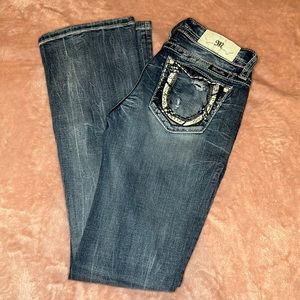 Miss Me Horseshoe Bootcut Jeans
